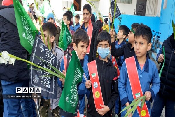 مراسم تشییع باشکوه پیکر مطهر شهید گمنام