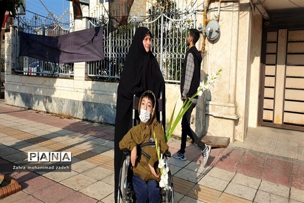 مراسم تشییع باشکوه پیکر مطهر شهید گمنام