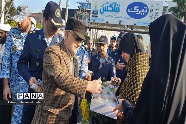 مراسم تشییع باشکوه پیکر مطهر شهید گمنام