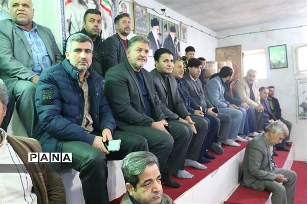 آیین افتتاح طرح شهید طوقانی، در  روستای محمود‌آباد شهرستان پاکدشت