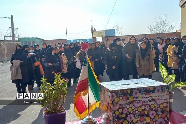 انتخابات انجمن‌های ورزشی در مدرسه حضرت خدیجه(س) رودهن