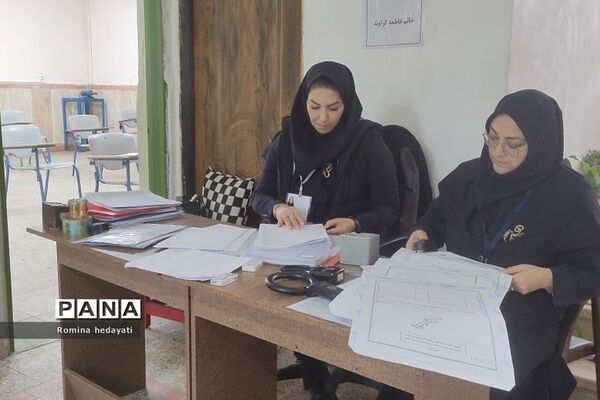 برگزاری منظم امتحانات دی‌ماه هنرستان مبتکران رودهن