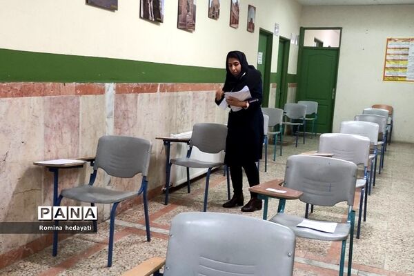 برگزاری منظم امتحانات دی‌ماه هنرستان مبتکران رودهن