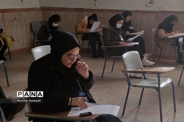 برگزاری منظم امتحانات دی‌ماه هنرستان مبتکران رودهن