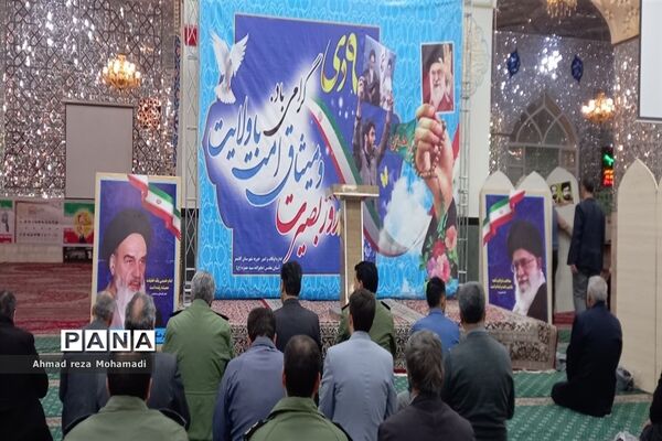 مراسم یوم الله ۹ دی در کاشمر