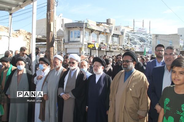 راهپیمایی 9 دی روز بصیرت و میثاق با ولایت در شهرستان بهبهان