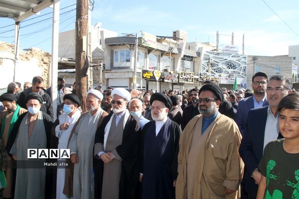 راهپیمایی 9 دی روز بصیرت و میثاق با ولایت در شهرستان بهبهان