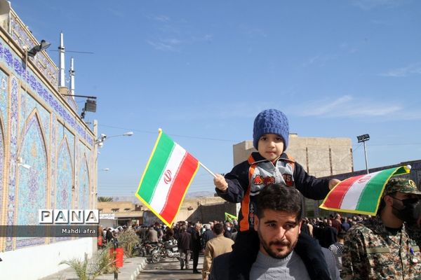 راهپیمایی 9 دی روز بصیرت و میثاق با ولایت در شهرستان بهبهان