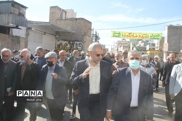 راهپیمایی 9 دی روز بصیرت و میثاق با ولایت در شهرستان بهبهان