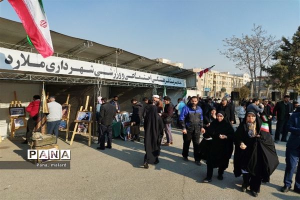 تجمع پرچمداران بصیرت در نمازجمعه ملارد