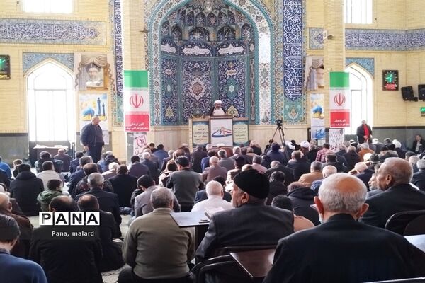 تجمع پرچمداران بصیرت در نمازجمعه ملارد