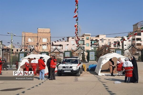 راهپیمایی حماسه نهم دی در شهرستان پاکدشت