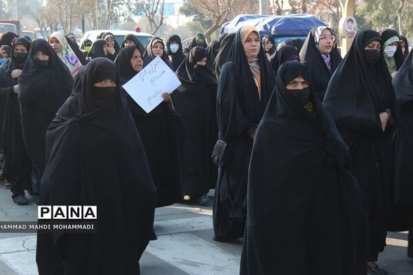 بزرگداشت حماسه نهم دی در فشافویه