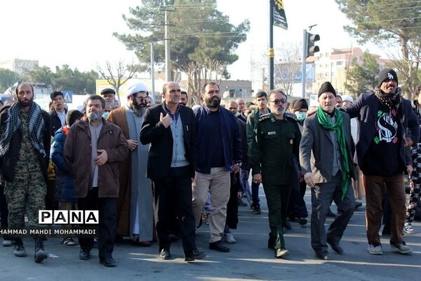 بزرگداشت حماسه نهم دی در فشافویه