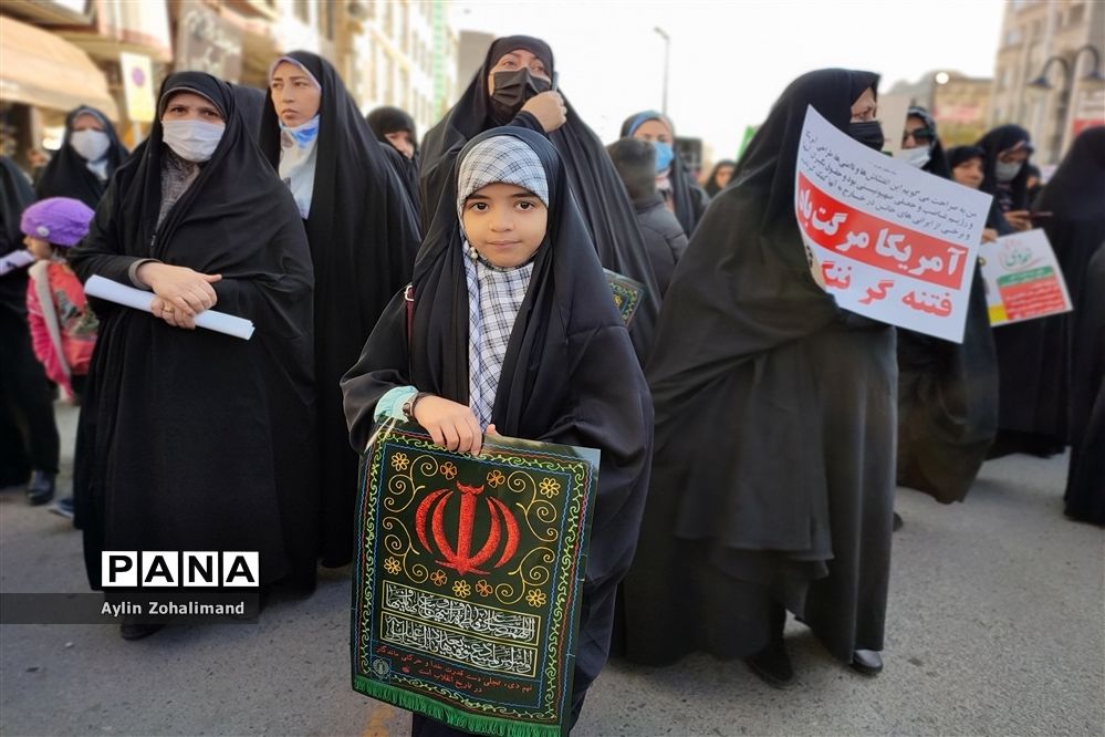 برگزاری مراسم پرشور ۹ دی در شهرستان رباط کریم