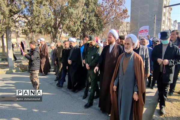 برگزاری مراسم پرشور ۹ دی در شهرستان رباط کریم