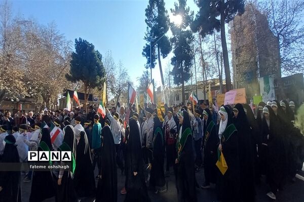 اجتماع پرشکوه فاطمیون به‌مناسبت حماسه نهم دی درطرقبه شاندیز