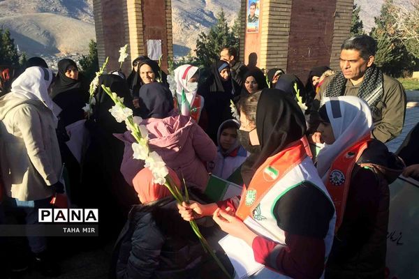 بزرگداشت مراسم 9 دی درشهرستان خرم‌آباد
