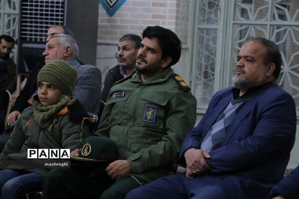 وداع با شهید گمنام دفاع مقدس در کاشان