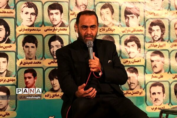 وداع با شهید گمنام دفاع مقدس در کاشان