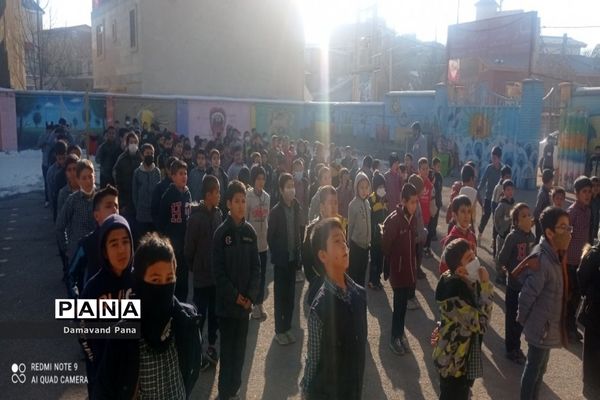 سومین سالگرد شهادت سردار دل‌ها در مدارس دماوند