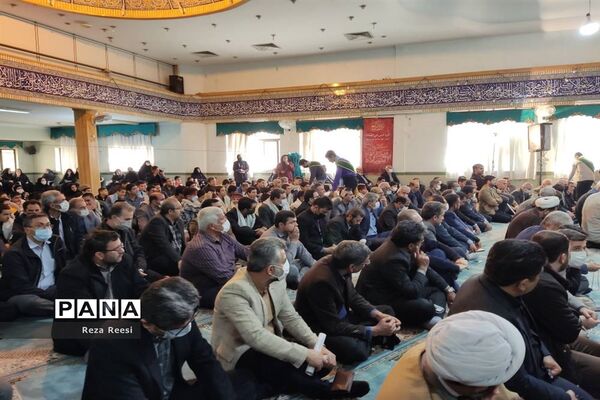مراسم یادواره شهید سردار حاج قاسم سلیمانی در اداره‌کل آموزش و پرورش فارس