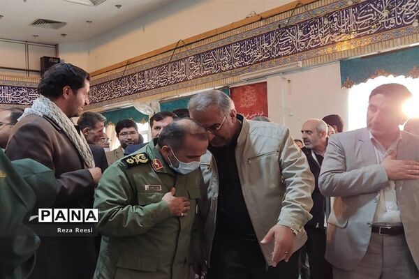 مراسم یادواره شهید سردار حاج قاسم سلیمانی در اداره‌کل آموزش و پرورش فارس