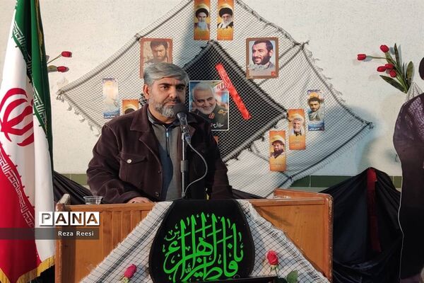 مراسم یادواره شهید سردار حاج قاسم سلیمانی در اداره‌کل آموزش و پرورش فارس