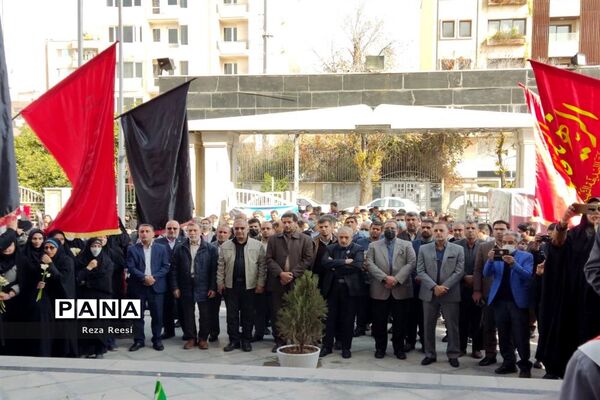 مراسم یادواره شهید سردار حاج قاسم سلیمانی در اداره‌کل آموزش و پرورش فارس