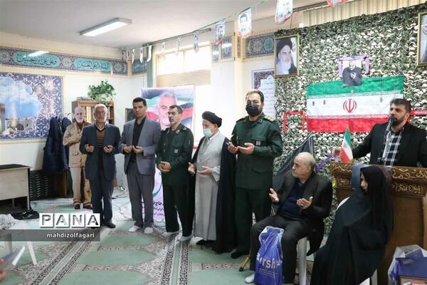 مراسم سومین سالگرد شهادت شهید حاج قاسم سلیمانی و تشییع پیکر شهید گمنام ناحیه دو شهرری