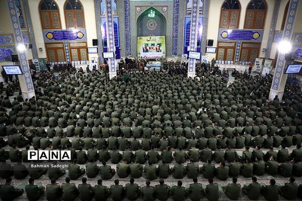 تشییع پیکر سه شهید گمنام در دانشگاه افسری امام علی(ع)