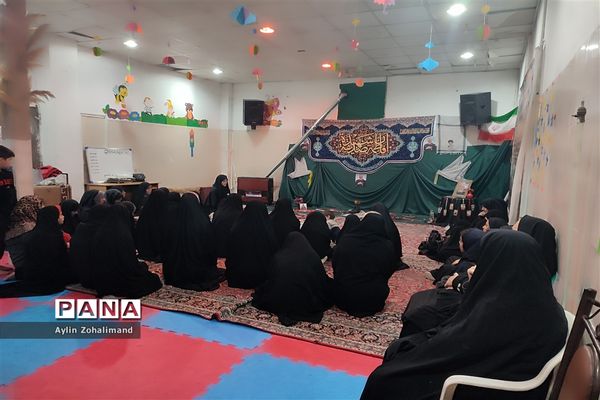 برگزاری سالگرد شهادت حاج قاسم سلیمانی در آبشناسان شهرستان رباط کریم