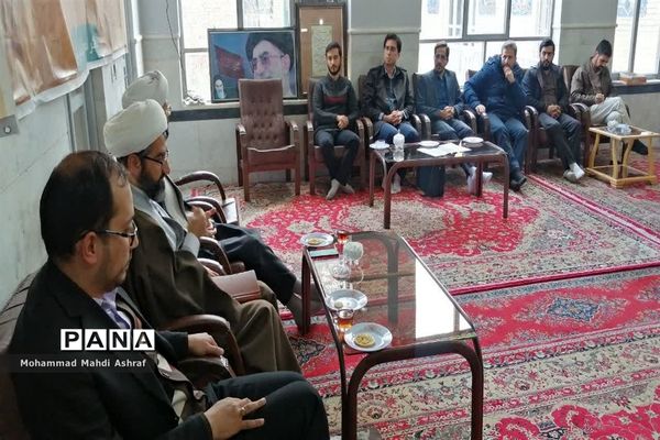 حضور دبیر ستاد جبهه فرهنگی اصفهان در نایین