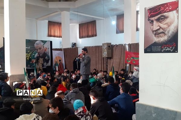 مراسم گردهمایی بچه‌های حاج قاسم در رودهن