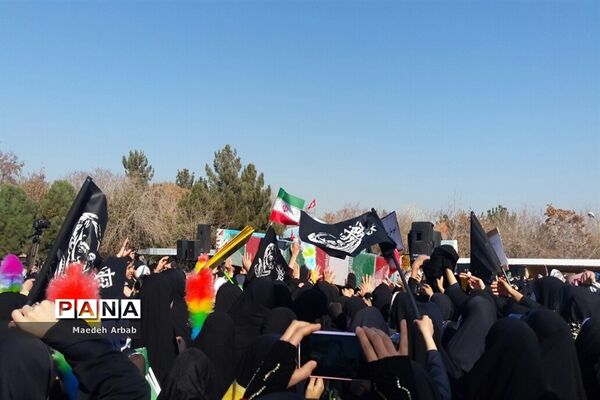 اجتماع بزرگ سربازان حاج قاسم در مشهد