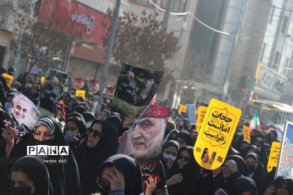 تشییع پیکر شهید گمنام ومراسم خاکسپاری در اردوگاه ثامن الحجج (ع)مشهد
