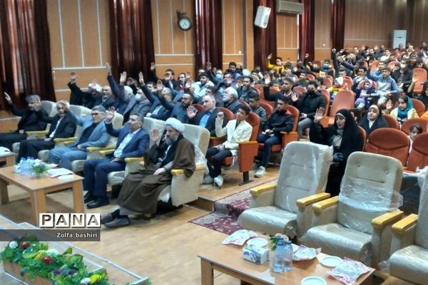 سومین سالگرد شهادت حاج قاسم سلیمانی در شهرستان قرچک