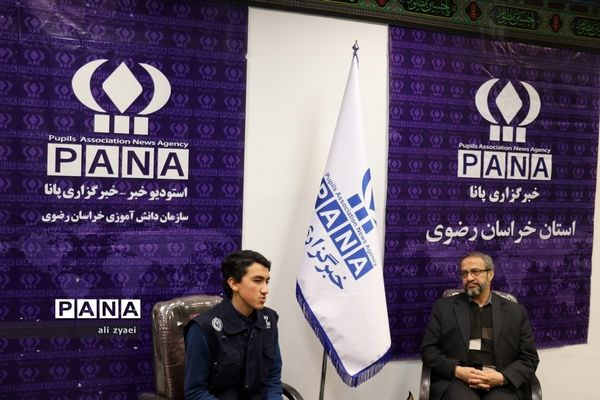 افتتاح استودیو خبر سازمان دانش‌آموزی