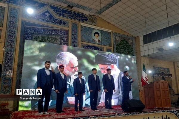 گرامیداشت سالگرد شهادت حاج قاسم سلیمانی در پاکدشت