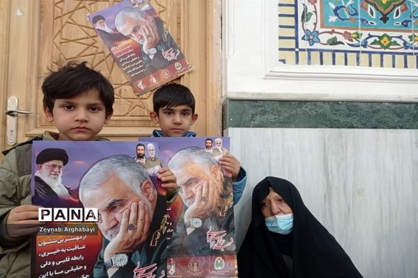 مراسم سومین سالگرد سردار دل‌ها در تربت جام