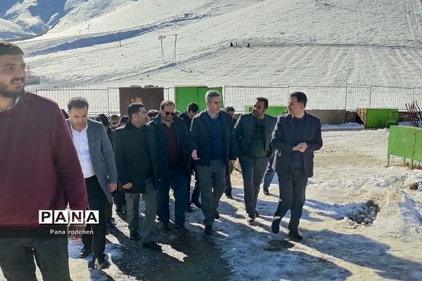 بازدید میدانی فرماندار شهرستان دماوند از منطقه گردشگری پیست آبعلی در بخش رودهن