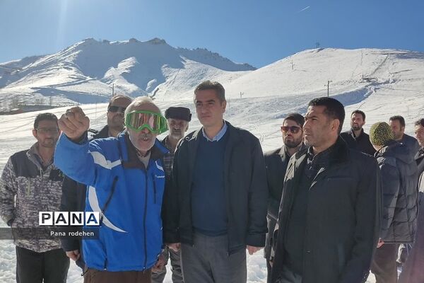 بازدید میدانی فرماندار شهرستان دماوند از منطقه گردشگری پیست آبعلی در بخش رودهن