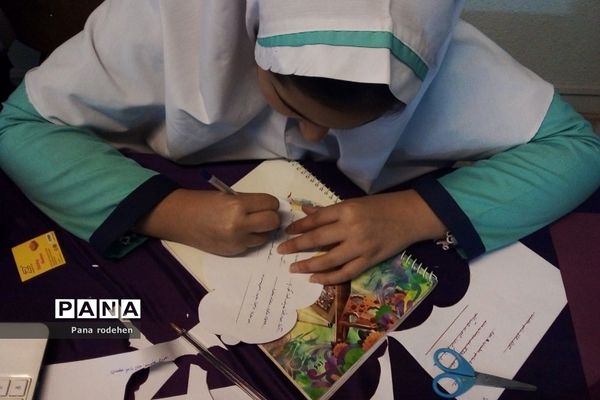 اقدامات دانش‌آموزی و فرهنگی هنری شهادت حاج قاسم سلیمانی در دبستان سما ۲  رودهن