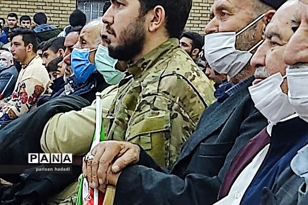 مراسم بزرگداشت سالگرد شهادت سردار حاج قاسم سلیمانی در شهریار
