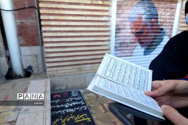 پذیرایی موکب انصارالمقاومه شهرستان بیرجند از زائران سردار دل‌ها