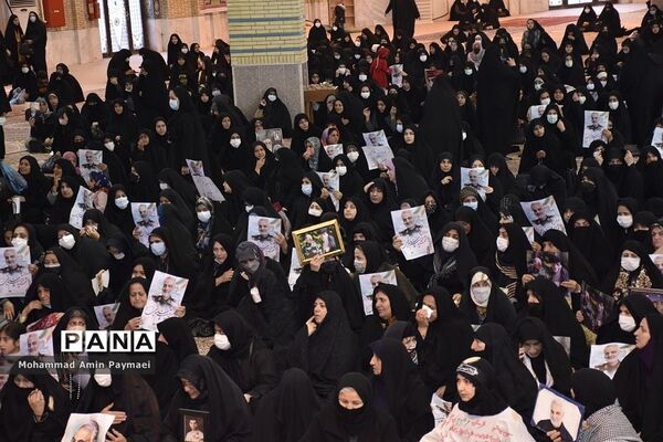 مراسم بزرگداشت سالگرد شهادت حاج‌قاسم‌سلیمانی در ایلام