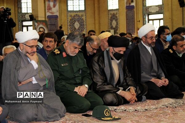 مراسم بزرگداشت سالگرد شهادت حاج‌قاسم‌سلیمانی در ایلام