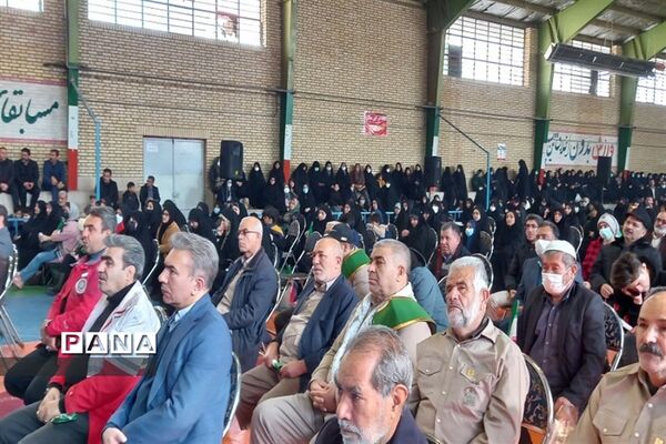 سومین سالگرد شهادت سردارحاج قاسم سلیمانی در شهرستان نظرآباد
