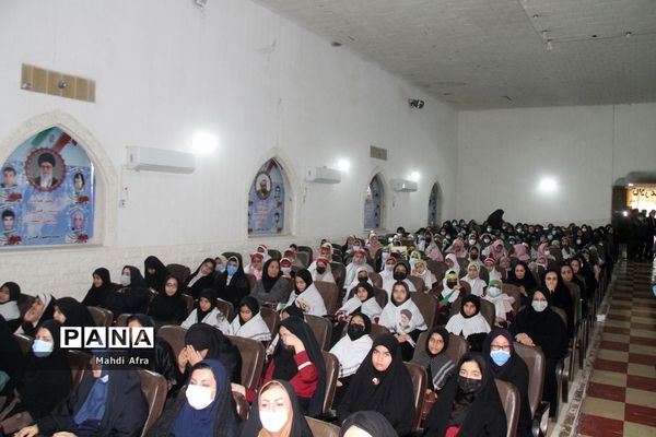 برگزاری سومین سالگرد شهادت حاج قاسم سلیمانی در تالار معلم شهرستان بهبهان