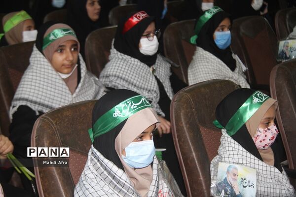 برگزاری سومین سالگرد شهادت حاج قاسم سلیمانی در تالار معلم شهرستان بهبهان